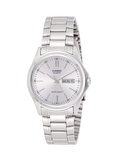 Buy Men's Water Resistant Analog Watch MTP-1239D-7A - 43 mm - Silver in UAE