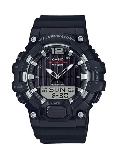 Buy Men's Water Resistant Analog & Digital Watch HDC-700-1AVEF - 53 mm - Black in Egypt