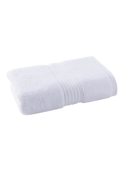 Buy Cotton Face Towel White 50x100cm in Saudi Arabia