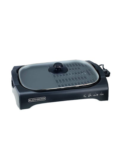 Buy Open Flat Grill Machine 2200 W LGM70 Black/Silver in Egypt