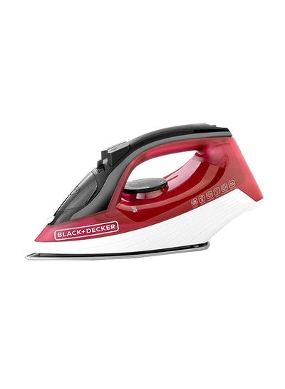 Buy Electric Steam Iron 1600W 190.0 ml X1550 Red/White in Egypt