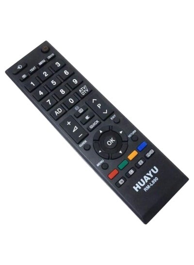 Buy Remote Control For Toshiba TV Screen Black in Saudi Arabia