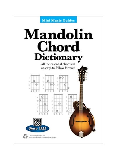 اشتري Mini Music Guides Mandolin Chord Dictionary : All The Essential Chords In An Easy-to-follow Format! paperback english - 1 October 2016 في الامارات