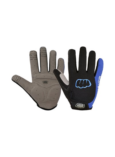 Buy Full Finger Anti Slip Gel Pad Motorcycle MTB Road Bike Winter Cycling Gloves in UAE