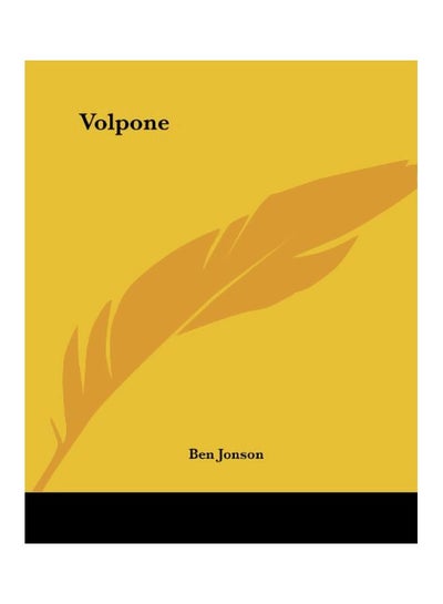 Buy Volpone paperback english - 38168.0 in Egypt