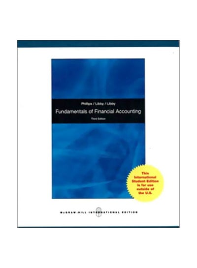 Buy Fundamentals Of Financial Accounting Board Book English by Fred Phillips - 01 Apr 2010 in Egypt