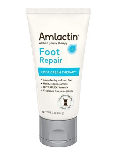 Buy Alpha-Hydroxy Therapy Foot Repair Cream White in UAE