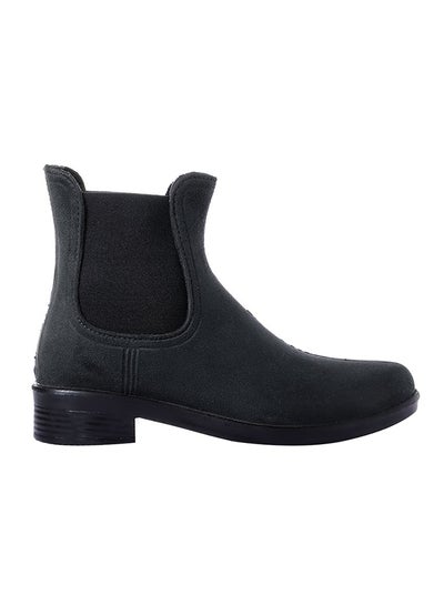 Buy Suede Chelsea Ankle Boot Black in Egypt