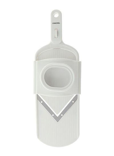 Buy V-Shape Slicer White/Silver 9inch in UAE