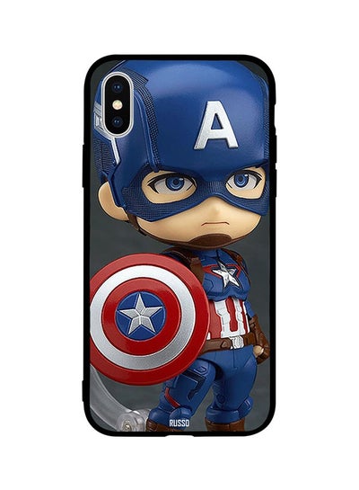 Buy Skin Case Cover -for Apple iPhone X Baby Captain America Posing Baby Captain America Posing in Egypt