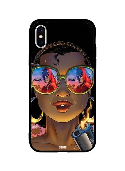 Buy Skin Case Cover -for Apple iPhone X Mafia Girl Smile Mafia Girl Smile in Egypt