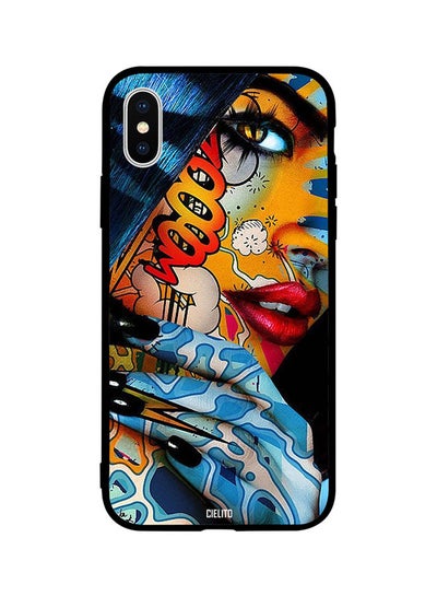 Buy Skin Case Cover -for Apple iPhone X Face Paint Girl Art Face Paint Girl Art in Egypt