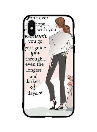 Buy Skin Case Cover -for Apple iPhone X Girls Never Lose Hope Girls Never Lose Hope in Egypt