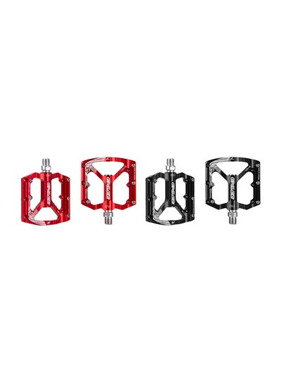 Buy 4-Piece Aluminium Alloy Cycling Pedal 12.5 x 11cm in UAE