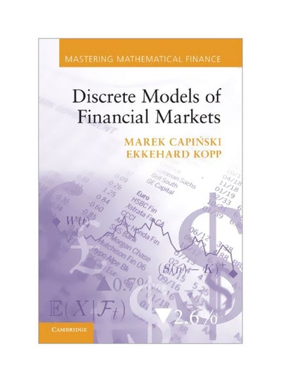 اشتري Discrete Models Of Financial Markets Paperback English by Ekkehard Kopp - 26 Mar 2012 في مصر