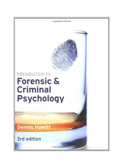 Buy Introduction To Forensic And Criminal Psychology paperback english - 15 Apr 2009 in Egypt