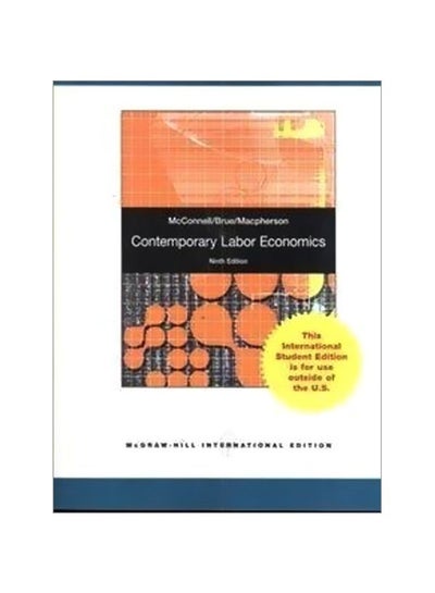 اشتري Contemporary Labor Economics Paperback English by Stanley L. Brue في مصر