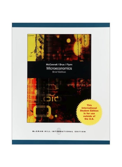 اشتري Microeconomics Brief Edition Paperback English by Campbell R. McConnell في مصر