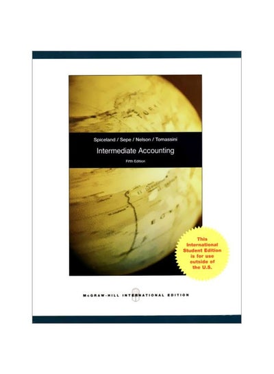 Buy Intermediate Accounting Paperback English by J. David Spiceland - 39690.0 in Egypt