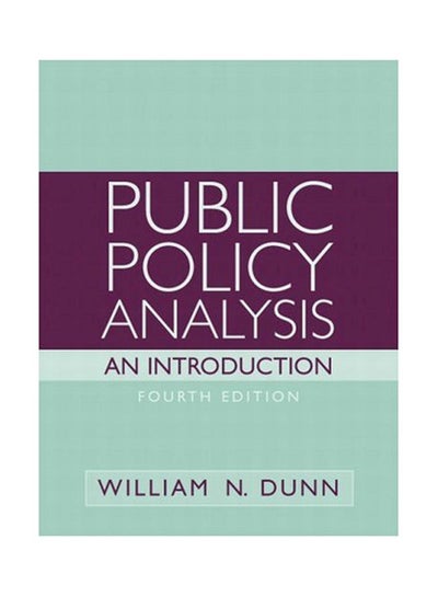 Buy Public Policy Analysis: An Introduction paperback english - 39366.0 in Egypt