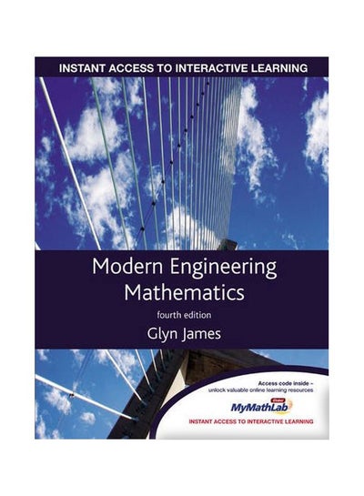 اشتري Modern Engineering Mathematics Paperback English by Glyn James - 40289.0 في مصر