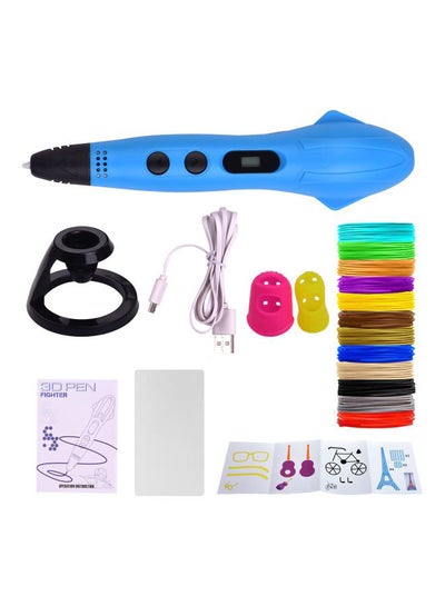 Buy 3D Printing Pen Blue/Black in Saudi Arabia