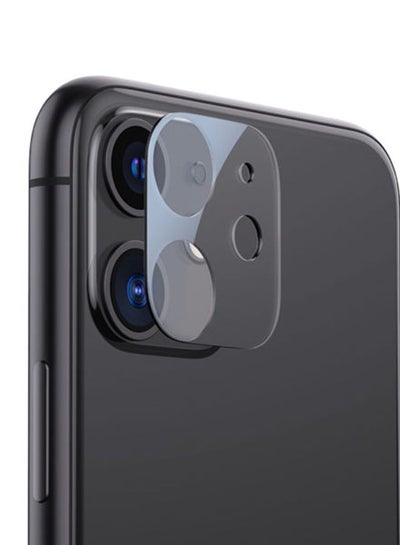 Buy Tempered Glass Camera Protective Set For Apple iPhone 11 Clear in UAE