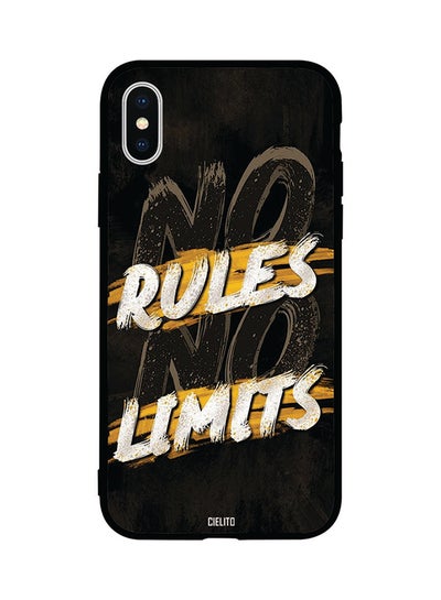 Buy Skin Case Cover -for Apple iPhone X No Rules No Limits No Rules No Limits in Egypt