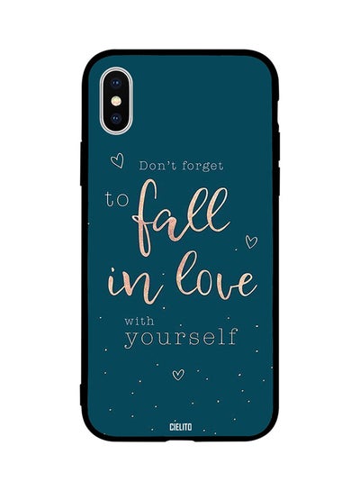 Buy Skin Case Cover -for Apple iPhone X Fall in Love with Yourself Fall in Love with Yourself in Egypt