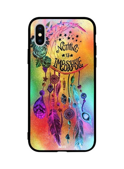 Buy Skin Case Cover -for Apple iPhone X Nothing is Impossible Feather Design Nothing is Impossible Feather Design in Egypt