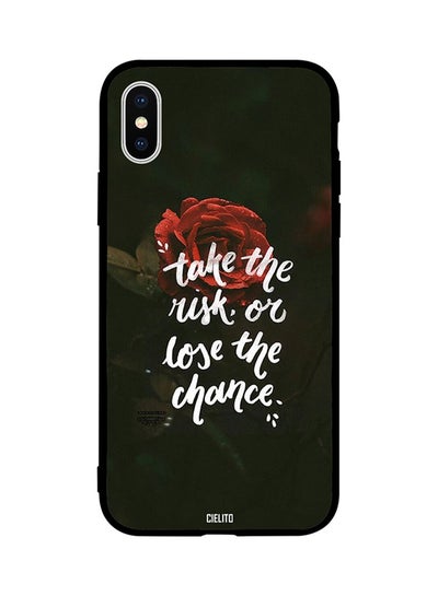 Buy Skin Case Cover -for Apple iPhone X Take Risk or Lose Chance Take Risk or Lose Chance in Egypt