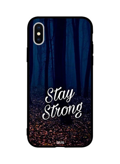 Buy Skin Case Cover -for Apple iPhone X Stay Strong Stay Strong in Egypt