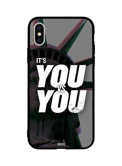 Buy Skin Case Cover -for Apple iPhone X Its You Vs You Its You Vs You in Egypt