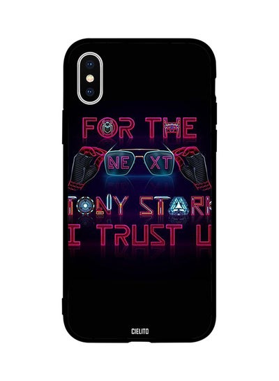 Buy Skin Case Cover -for Apple iPhone X Tony Stark I Trust You Tony Stark I Trust You in Egypt