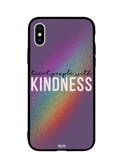 Buy Skin Case Cover -for Apple iPhone X Treat With Kindness Treat With Kindness in Egypt