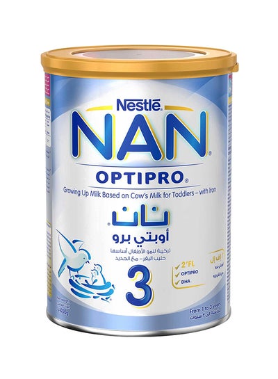 Buy NAN Optipro Stage 3 From Growing Up Milk 400g in UAE
