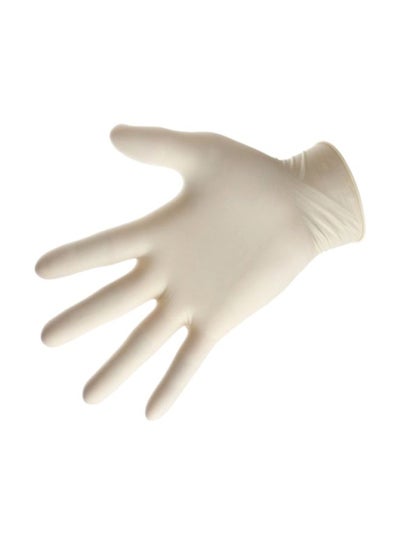 Buy 100-Piece Disposable Latex Examination Gloves in Egypt