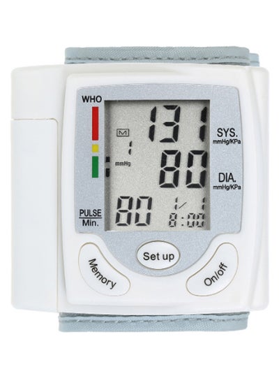 Buy Digital LCD Display Sphygmomanometer With Strap in Saudi Arabia