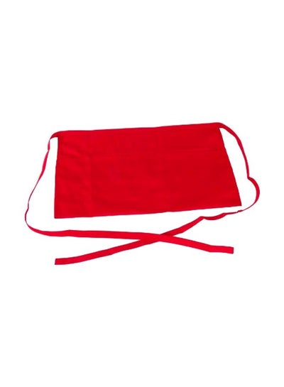 Buy 3-Pocket Waist Apron Red 22x12inch in Egypt