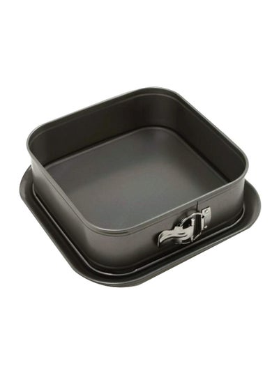 Buy Square Springform Cheesecake Pan Grey 9inch in UAE