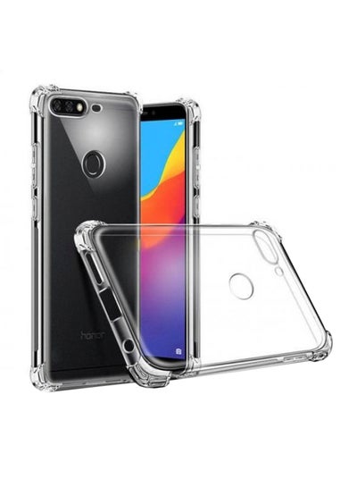 Buy Protective Case Cover For Huawei Y7 2018 Clear in Egypt