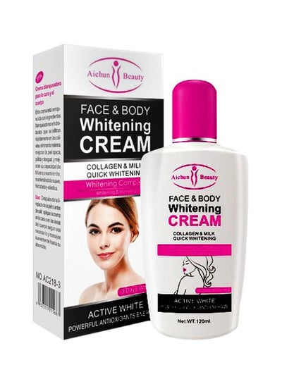 Buy Face And Body Whitening Cream 120ml in Saudi Arabia