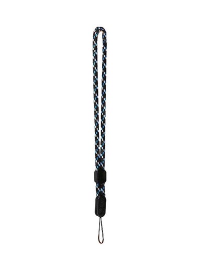 Buy Lanyard Wrist Strap Black Blue in Saudi Arabia