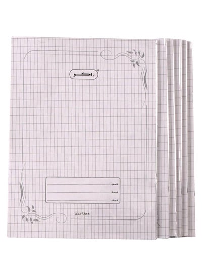 Buy 6-Piece Notebook Set Multicolour in Saudi Arabia