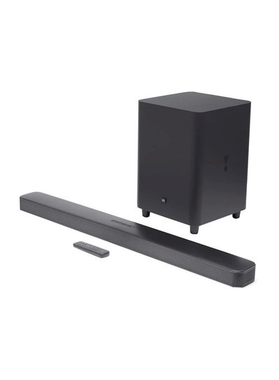 Buy 5.1 Channel soundbar with built-in Wi-Fi and 10" wireless subwoofer 100120054 Black in UAE