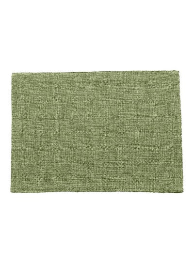 Buy Heat Resistant Placemat Green 30x45cm in Saudi Arabia