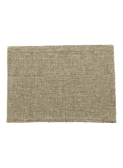 Buy Heat Resistant Placemat Light Beige 30x45centimeter in Saudi Arabia