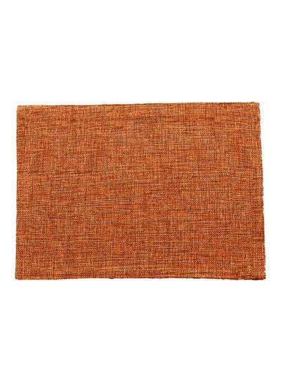 Buy Heat Resistant Placemat Orange 30x45cm in Saudi Arabia