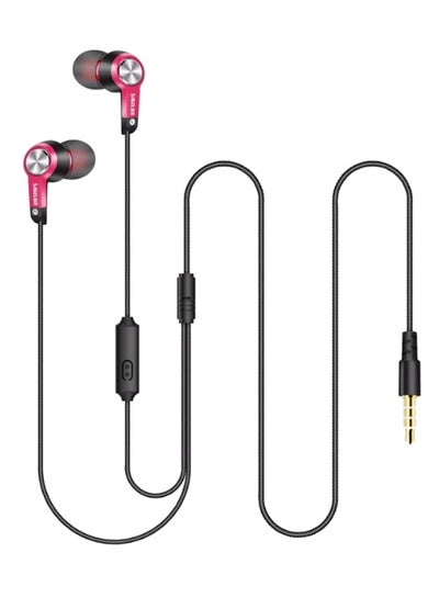 اشتري DC-3 Stereo In-Ear Earphones Black/Pink/Gold في مصر