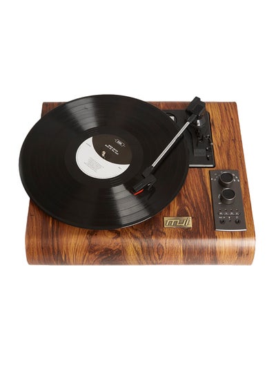 Buy Portable Turntable M2012 Brown/Black in UAE